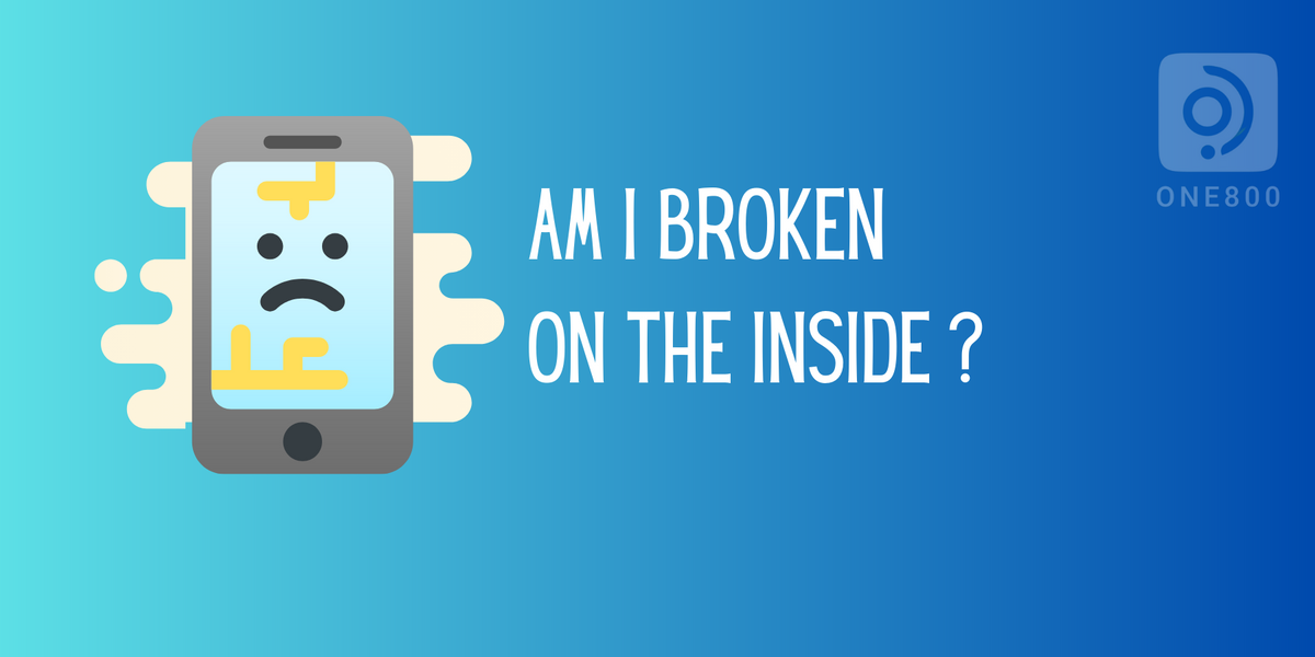 How do you know if your phone's display is broken or just the top glass?